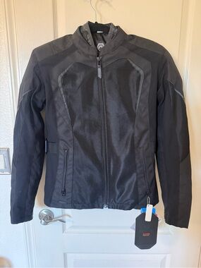 Medium REAX Women's Alta Mesh Motorcycle Jacket - Black